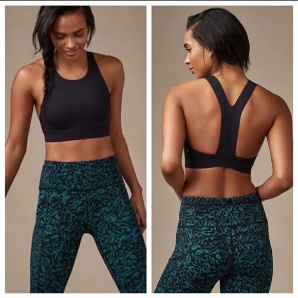 lululemon athletica Other - Lululemon Fast and Free Black Sports Bra 6